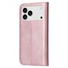 For iPhone 17 Pro Max Case 2 in 1 Detachable Magnetic Leather Wallet Mobile Cover with Strap
