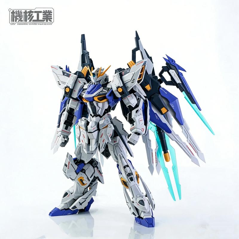 1/100 Charon Assembly Mecha Model Kit Robot Action Figure With Glowing Water Decals Collectible Desktop Ornament Toy Gifts