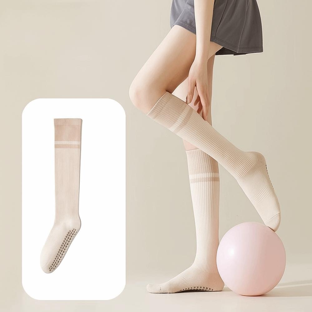 

Silicone Yoga Socks Anti-slip Sport Stockings Professional Training Socks Fitness Workouts хакі