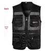 Men's Multi-Season Tactical Mesh Vest with Multi-Pockets for Fishing and Leisure