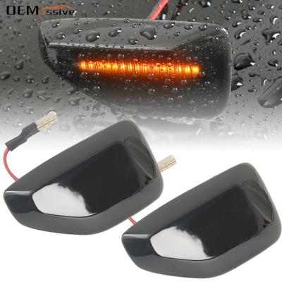 2PCS Dynamic Side Marker Light Side Signal Lights For Dacia Duster 2 Logan Renault Sandero Dynamic Flasher Repeater Blinker Lamp