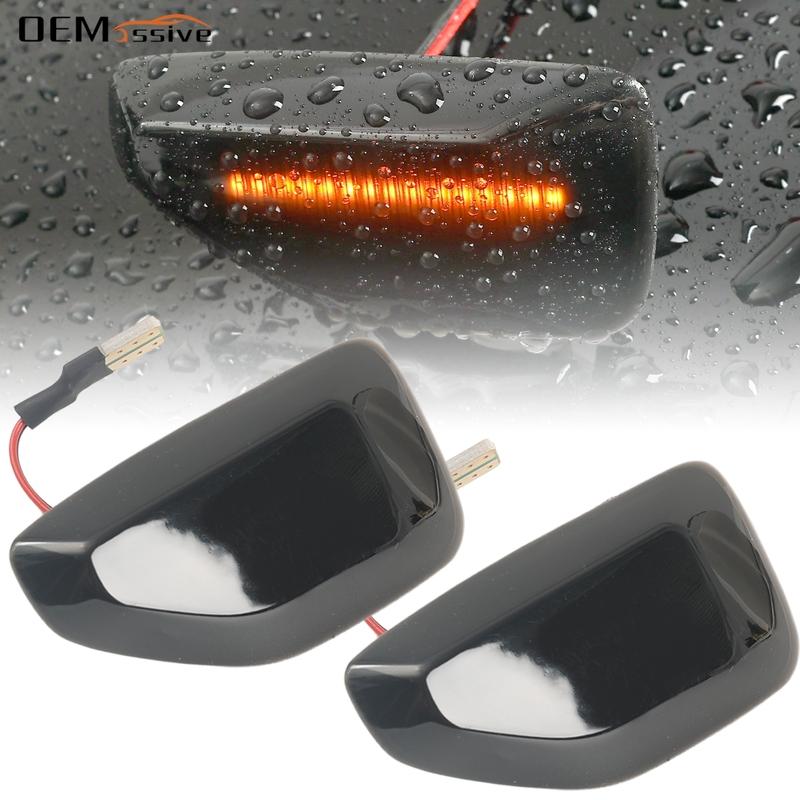 

2PCS Dynamic Side Marker Light Side Signal Lights For Dacia Duster 2 Logan Renault Sandero Dynamic Flasher Repeater Blinker Lamp
