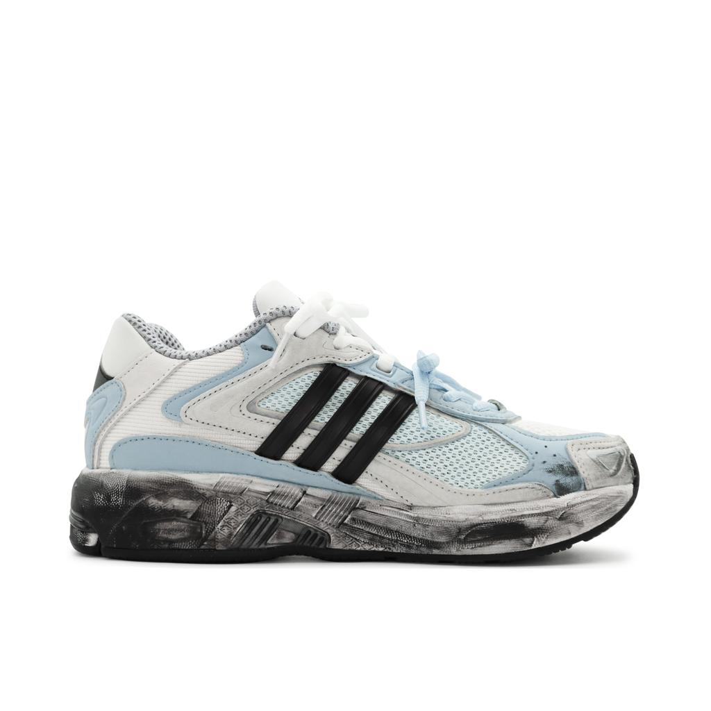 adidas Originals Response Running Shoes Unisex Low Top Black/White/Gray/Blue GZ1562(Team186-)