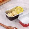 10 ks 168 ml Obdélníkové hliníkové pekáčky Odolné košíčky na muffiny Formičky na dezerty Cukrářské nástroje