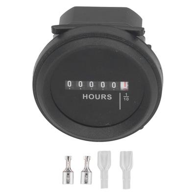 Rundes Betriebsstundenzählwerk Hohe Genauigkeit Quarz Mechanisches Betriebsstundenzählwerk für Motor Generator 6?80VAC DC