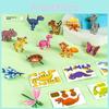 Toy Building Children Eps Material Diy Dinosaur Insect 3d Puzzle Gift Learning