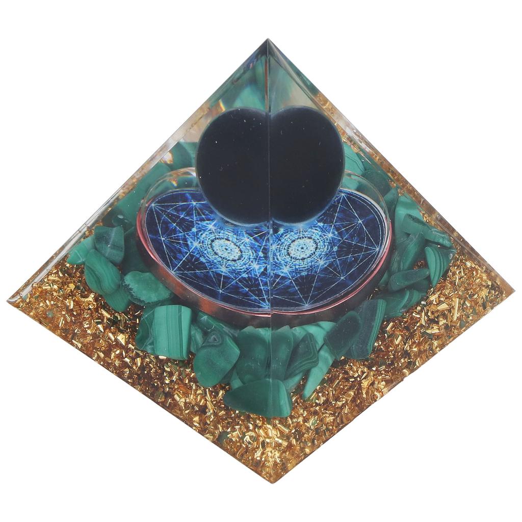 Piramida orgonului Vindecare rafinată Pietre prețioase energizate Piramide pentru birouri acasă dormitor