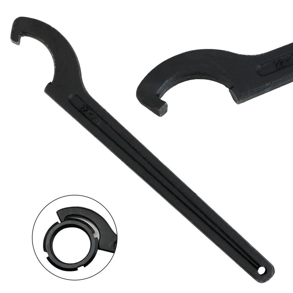 Adjustment Hook Wrench Round Nut Crescent Wrench Universal C Hook Spanner  Hand Tool