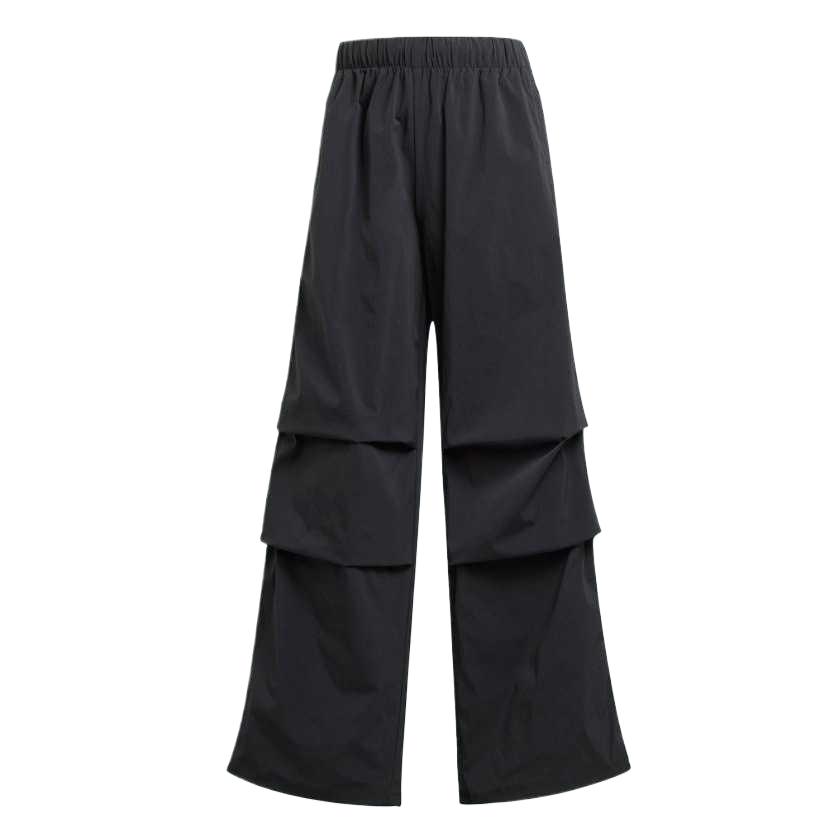 Adidas Originals Essentials Parachute Ripstop Loose Track Pants Women Black JD0785