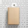 100Pcs Clear Adhesive Hanging Tabs Self Stick Hooks for Retail Store Display Hanging Tags Clear Plastic Hooks for Wall Folder