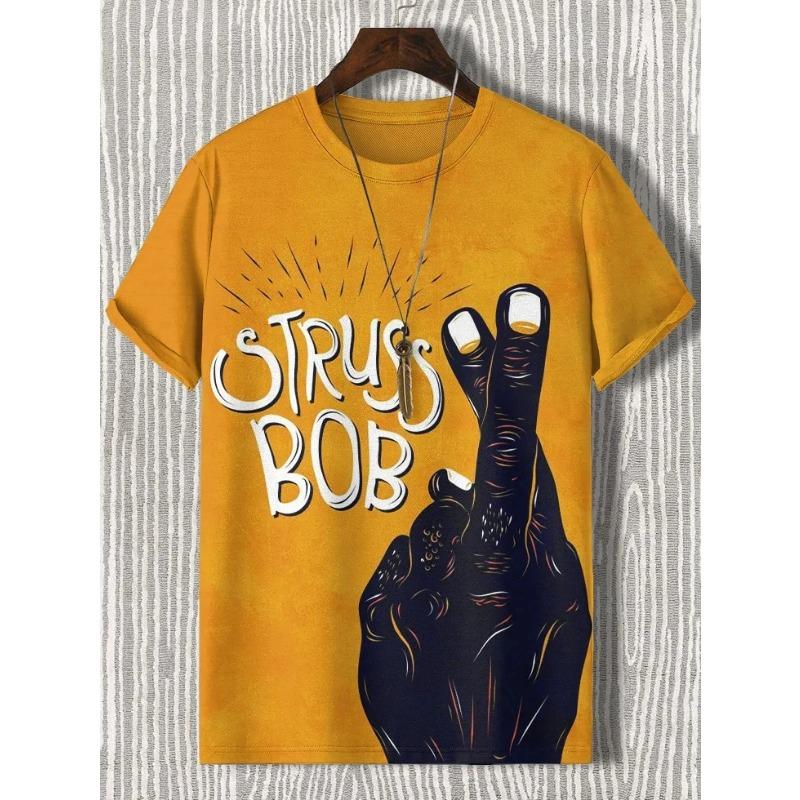 Letní zábava pánská a dámská móda abstraktní zvíře kotě prase potisk tričko ležérní kulatý výstřih tričko