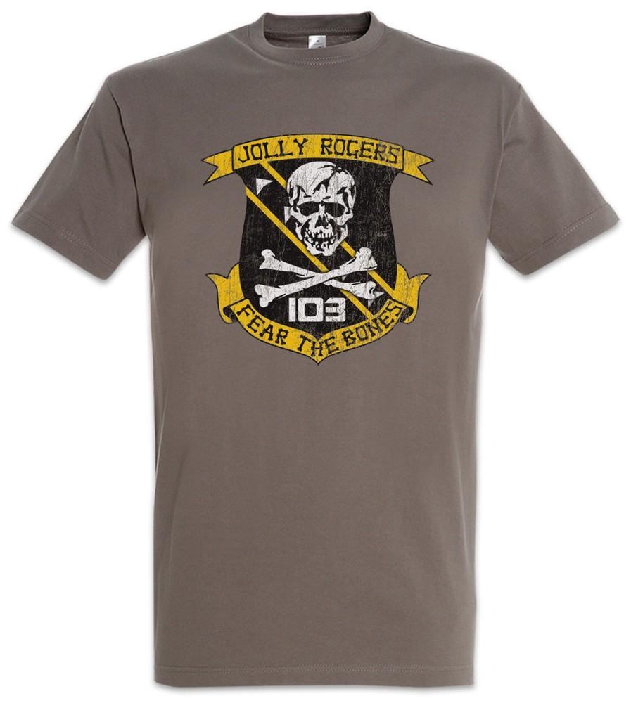 

Jolly Rogers Patch T-Shirt Top Battlestar Fun Kara Gun Galactica Space Ship M