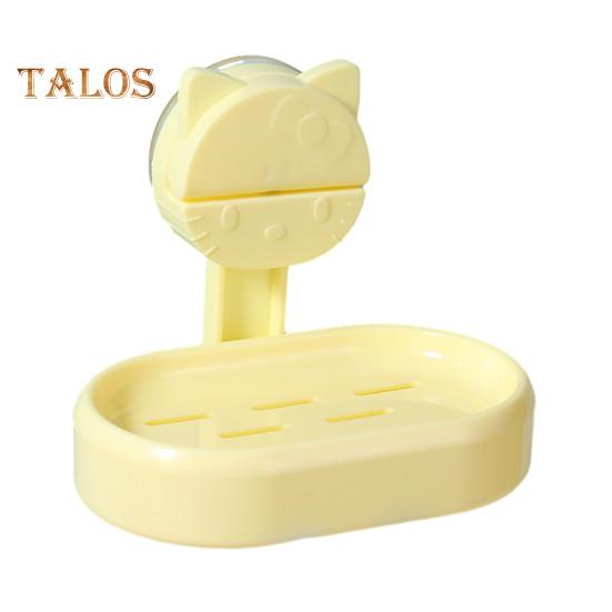 

Мыльница на присоске, прочная, выдерживающая нагрузку, простая установка, двухслойная мыльница с дренажными отверстиями жёлтый