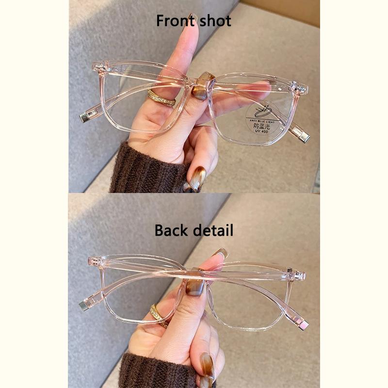 Xiaomi Women's TR90 Square Frame Blue Light Blocking Glasses Fashion Anti Blue Light Eyewear for Women