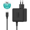 Alimentation Secteur PC Portable - PORT DESIGNS - GaN2 - 65W - 1,5 M - USB-C - Noir
