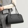 Row Boston Bowling Bag Leather Women's Handheld Single Shoulder Luxury Underarm