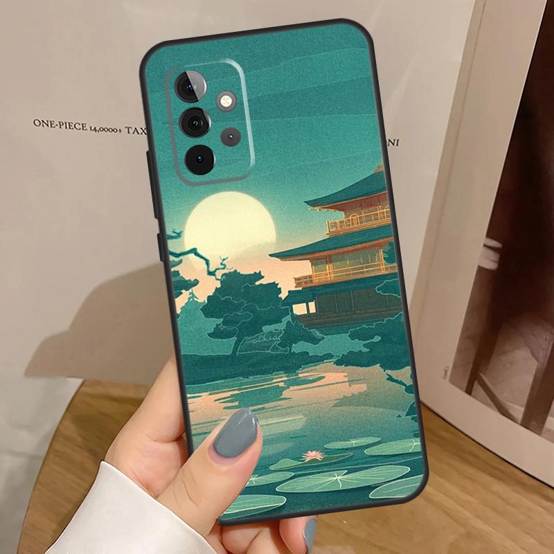 Japanese Style Art Japan For Samsung Galaxy A53 A33 A13 A23 A15 A25 A35 A55 A51 A71 A12 A32 A52 A14 A34 A54 Case