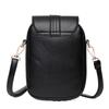 Multi-layer Women Shoulder Phone Bag Leather Cell Phone Purse  Cell Phone Pouch