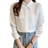 Women's Professional Chiffon Long Sleeve Top - 2025 Spring Fashion