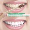 50Pcs Toothbrushes Environmental Protection Bamboo Charcoal Soft Hair Brown Brush Head