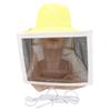 Beekeeping Veil Hat Steel Yarn Square Brim Foldable Bee Keeper Cap for Outdoor Fishing Field Studies