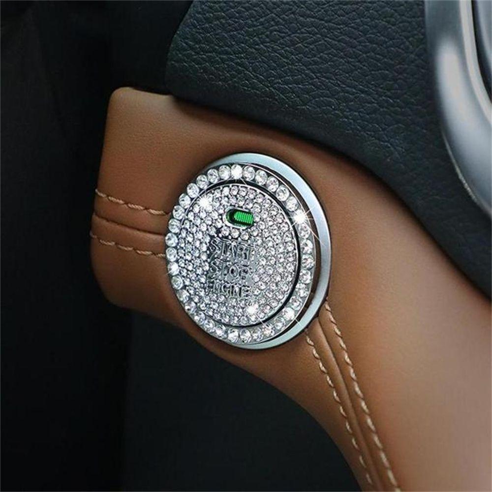 Sticker Engine Ignition Start Switch Button Decor One-click Start Button Button Protective Cover