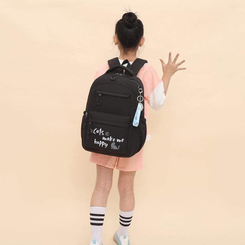 Student bag girl middle school student load reduction spine bag large capacity new high school backpack