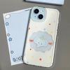 Elephant Color Circle Phone Case for Apple 15/14PROMAX, 13Pro, XS/XR, 11/12 - Trendy, Soft, Drop-proof.