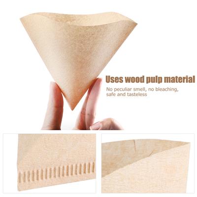 ConeShaped Disposable Coffee Filter Paper Drip Coffee Pot Making Accessory for Home  Coffee Accessory Filter Paper