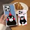 Kumamon For IPhone 17 16 15 14 13 12 11 Pro Max Plus Matte Color Back Phone Cover