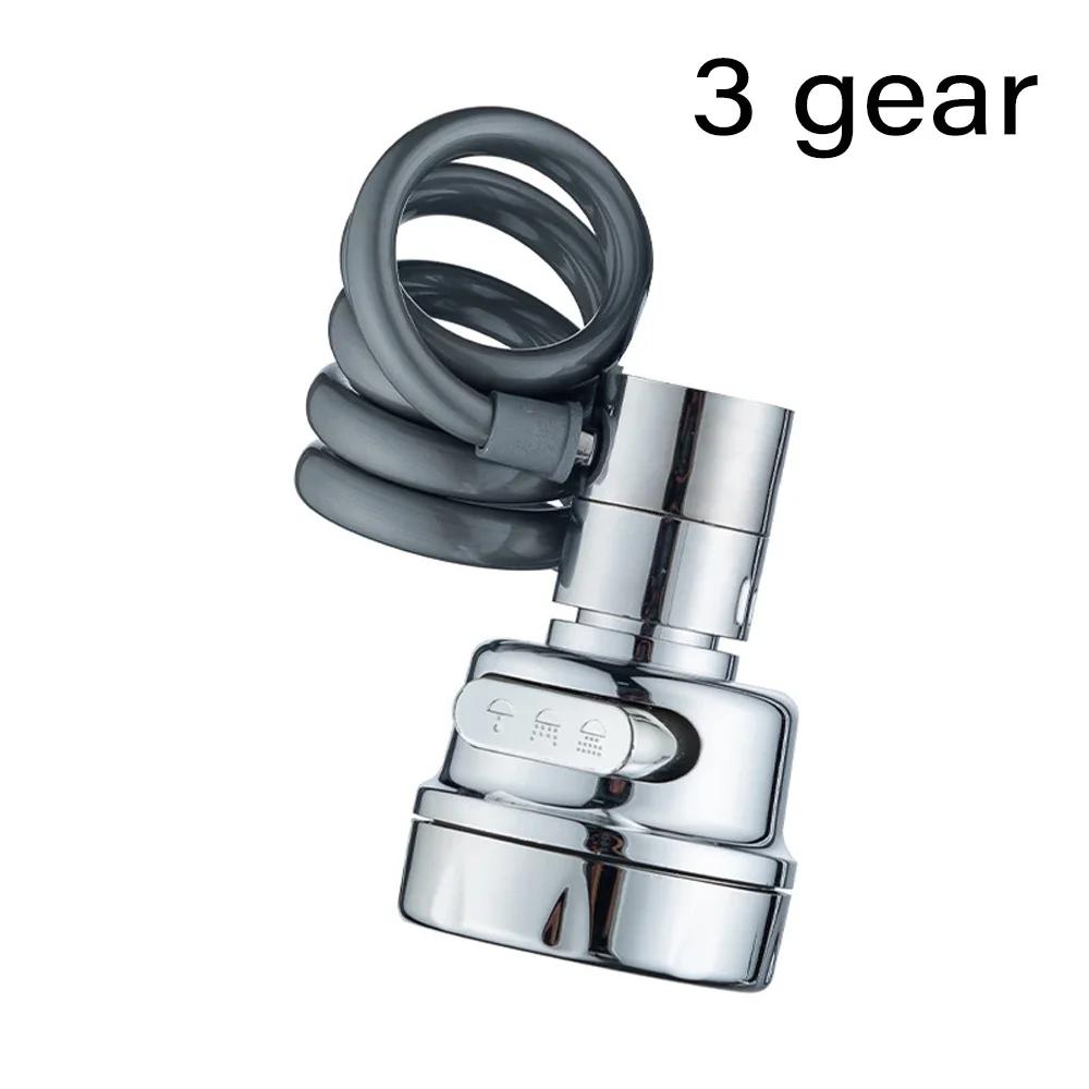 3 Modes Extendable Faucet Sink Faucet 360° Rotation Filter Extension Tube Shower Water Saving Tap Universal Kitchen Accessories