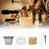 Coffee Cup Set Includes Filter Sheets and Coffee Powder Dosing Funnel Suitable for Better Flavor Control in Brewing