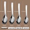 Jieyang Stainless Steel Tableware: Thickened Soup, Rice, and Watermelon Spoons