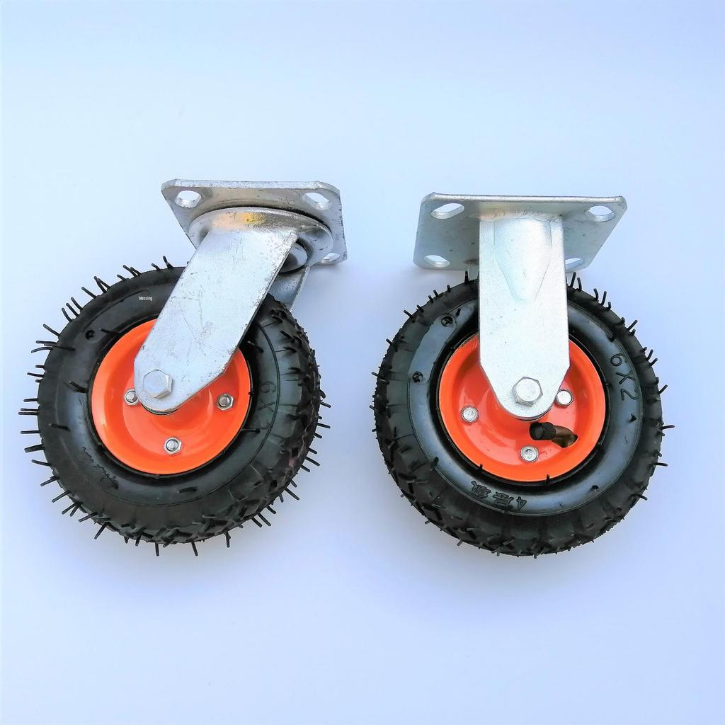 6x2 Schwerlast aufblasbares Schwenkrad