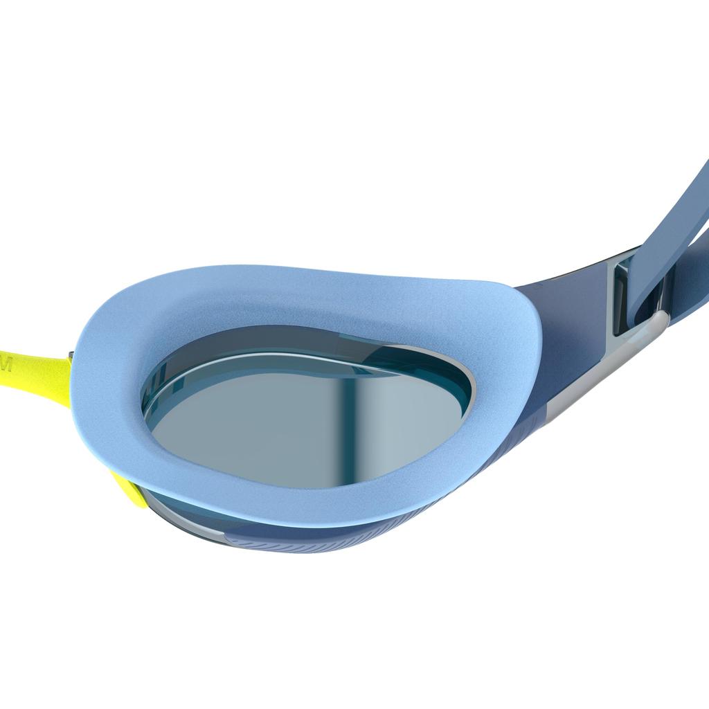 Speedo Fastskin Hyper Elite Mirror Goggles, Unisex, Gloves, Navy/Silver