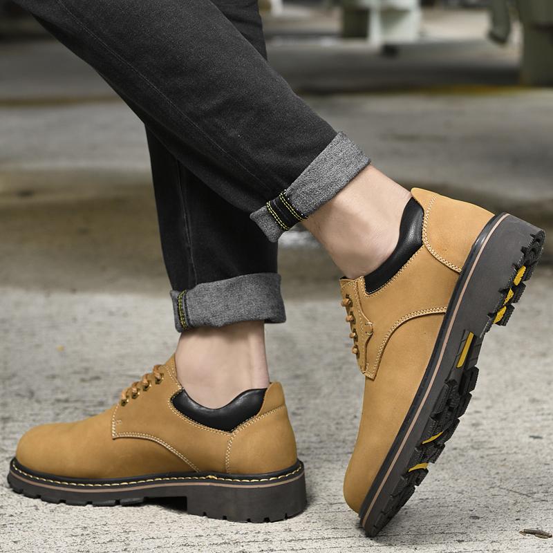 Mode Herr Affärsmän Formella Skor Allmatch Herr Casual Oxfords Skor Klassiska Herrskor för Bröllop Äkta Läder Social Sko