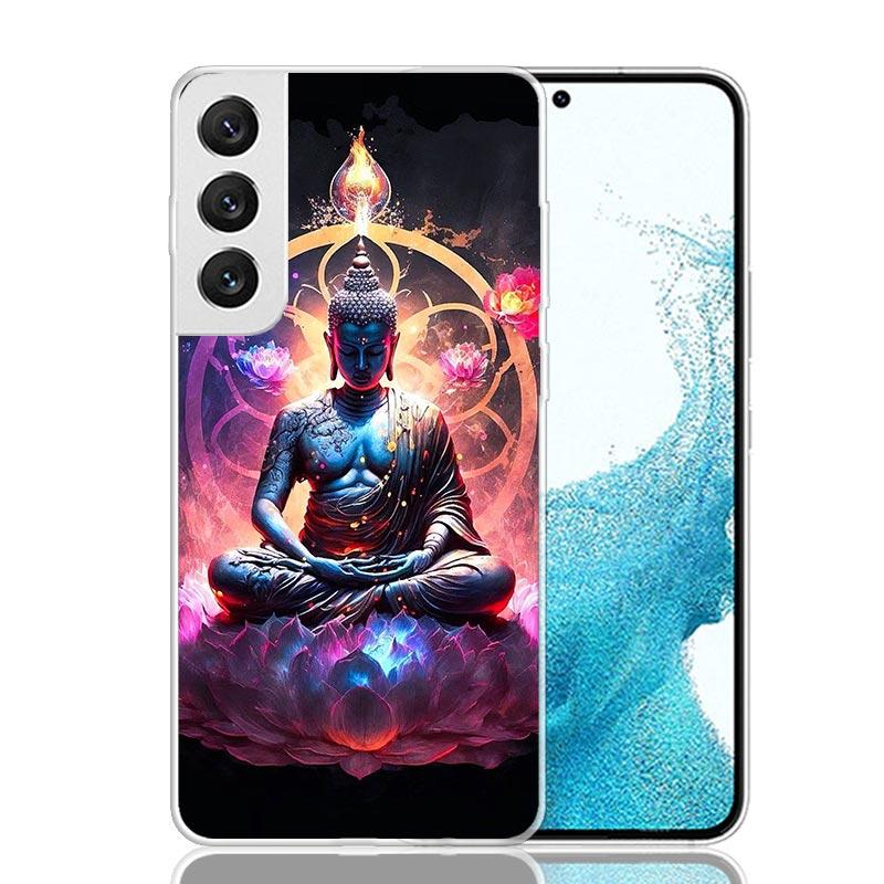 Gautama Buddha Budha Belief Phone Case For Samsung Galaxy S25 S24 S23 S22 S21 FE S20 Ultra S10 Plus Art Customized Coque Capa S2