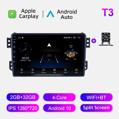 Autorádio Android Auto Carplay Pro SUZUKI Splash Ritz OPEL Agila 2008-2012 Multimediální Přehrávač Hlavní Jednotka Stereo GPS Navigace BT WIFI 2+32GB