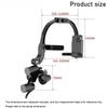 Binoclu Chirurgical cu Magnifier pentru Materiale Dentare cu Bandă de Cap Confortabilă Lampă Frontală LED cu Magnifier Dentar Mărire 2.5x/3.5x