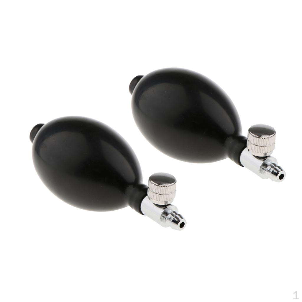 

2 шт. Надувная груша воздушный насос для тонометра на плечо черный