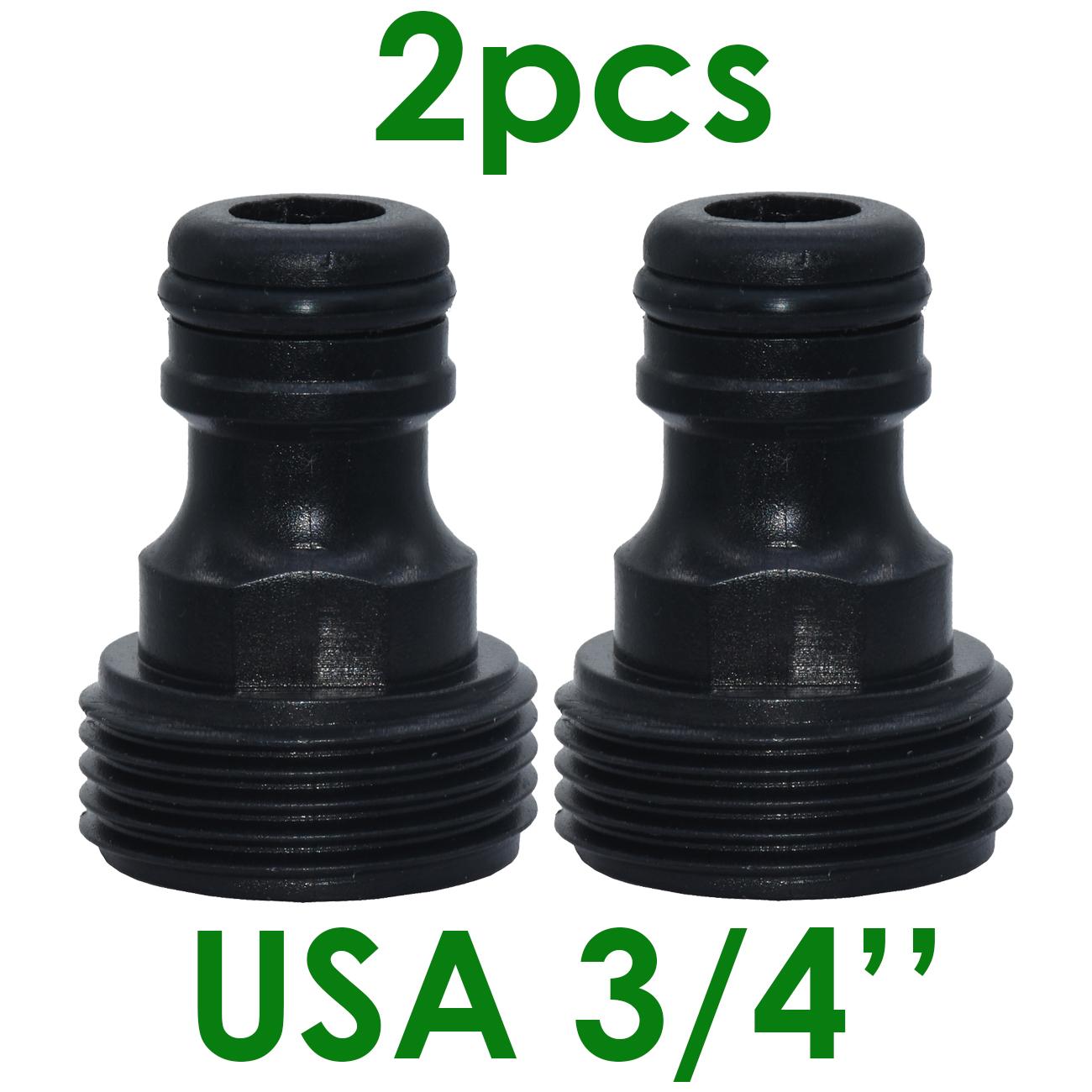 

SPRYCLE 3/4 дюйма быстроразъемный ниппель EURO USA с наружной резьбой шланговый адаптер для садовой трубки капельного орошения система полива 3/4