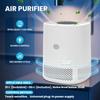 Petit purificateur d'air intérieur Détection et élimination efficaces des gaz nocifs Filtre à air haute efficacité Éliminateurs d'odeurs portables Système de purification