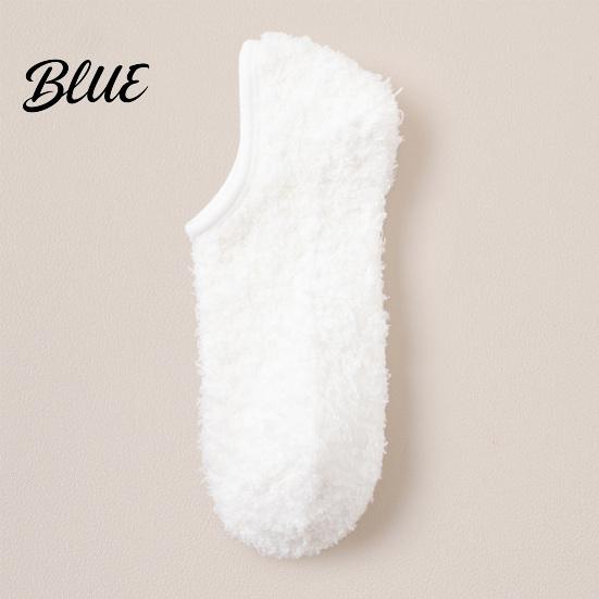 Indoor Socks 1 Flannel Winter High-Elastic Cuffs Sweat-Absorbent Non-Slip Pair Floor Sweat-absorbent House Warm Ankle