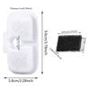Set of 4 Replacement Filter for Automatic Pet Fountain Cats Water Fountain Water Source for Kittens Water Dispenser