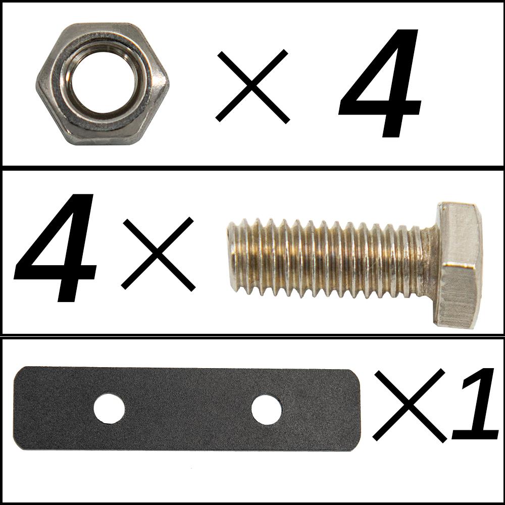 JDM Aluminum License Plate Relocator Car Front License Plate Mounting Relocate Bracket Holder For Honda Civic