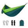 Fresh Single Size Person Portable Outdoor Camping Hammock with Nylon Color Matching Hammock High Strength Parachute Fabric Hanging Bed