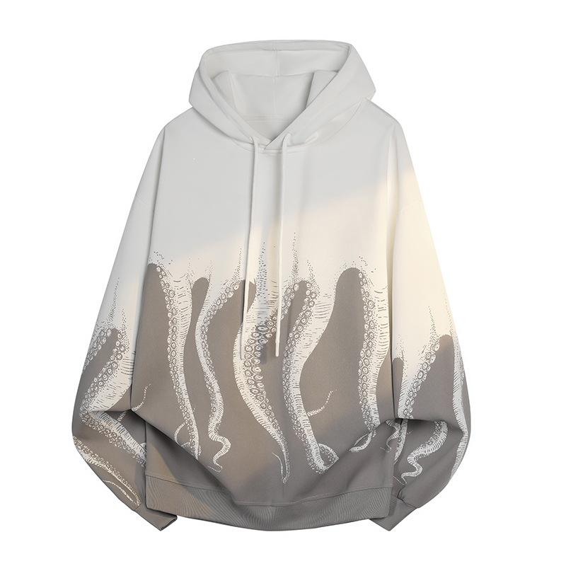 Men's Trendy Korean Style Autumn Hoodie: Casual, Versatile, Loose Fit, Long Sleeve for Students & Teens
