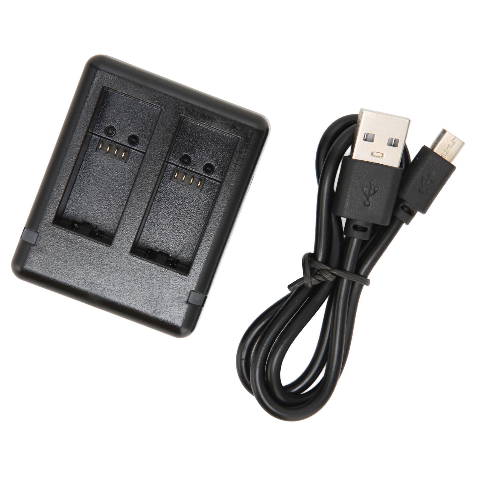 Camera Battery Dual Charger Double Slot Camera Battery Charger for AHDBT‑501 601 701 801 Camera Battery