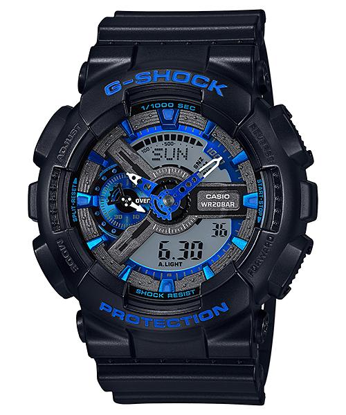 

Casio G-SHOCK Men s Resin 200M Water Resistant Digital Shock Resistant Quartz Watch GA-110CB-1A чорний