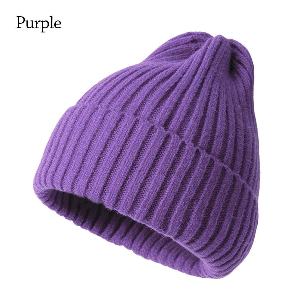 Winter Warme Wollmütze Dicke Skimützen Mode Strickmütze für Männer Frauen